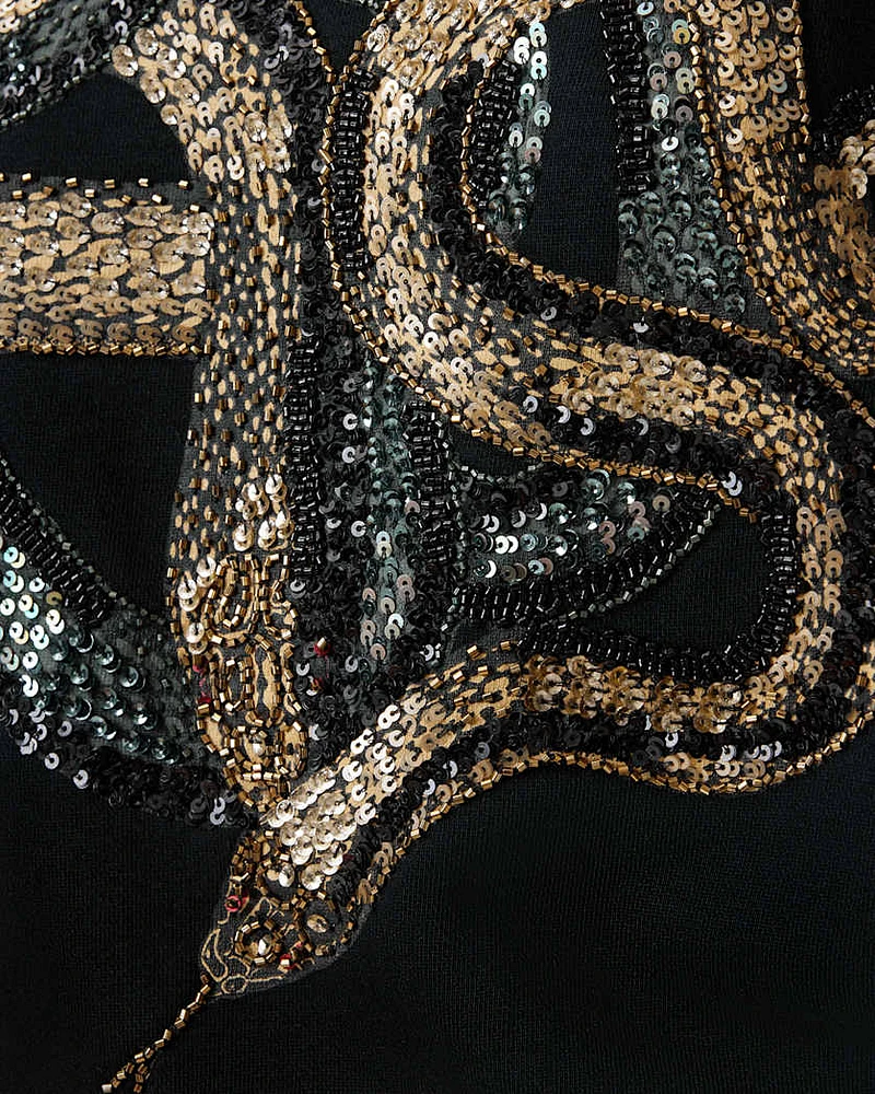 Slitha Separo Sequin Sweatshirt