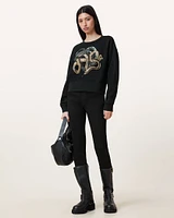Slitha Separo Sequin Sweatshirt