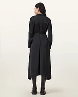 Lexi Satin Midi Dress