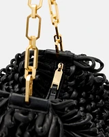 Madea Mini Chain Strap Leather Loop Bag
