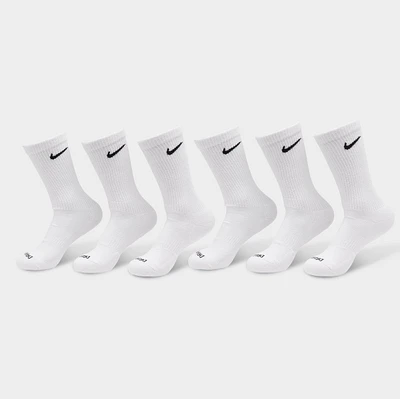 Nike Everyday Plus Cushioned Crew Training Socks (6-Pack)