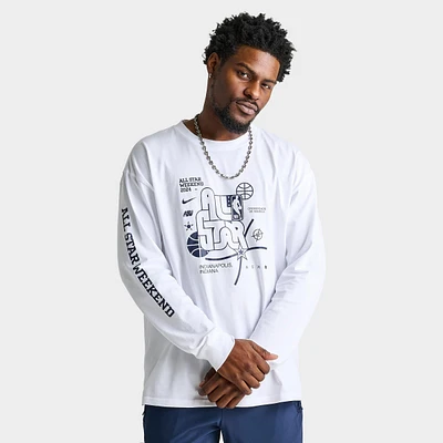 Men's Nike NBA All-Star Weekend Indianapolis Graphic Long-Sleeve T-Shirt