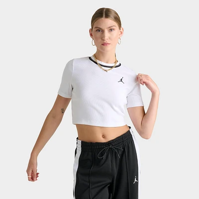 Women's Jordan Short-Sleeve Knit Top