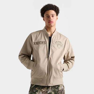 Men's Pro Standard New York Knicks NBA Twill Full-Zip Jacket