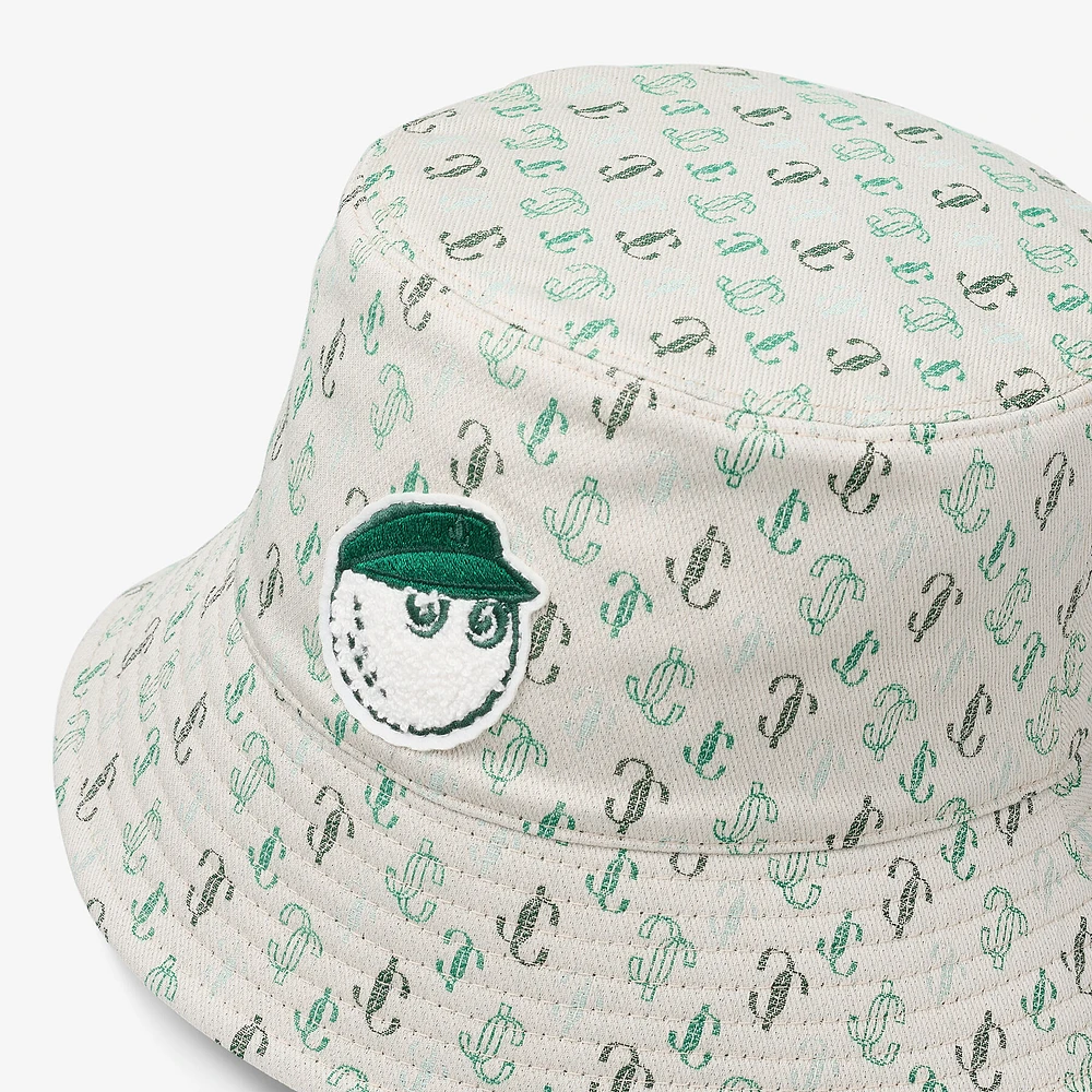 Jimmy Choo / Malbon 2.0 Monogram Bucket Hat
