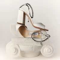 Saeda Sandal Block Heel 85
