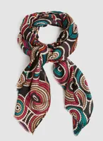 Circle Print Scarf