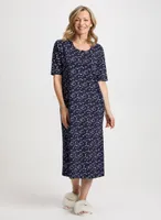 Star Motif Nightgown