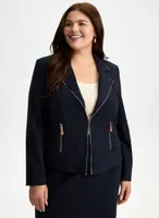 Zipper Detail Jacket