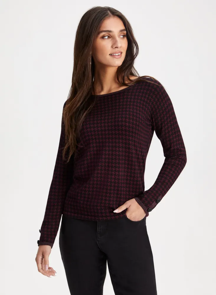 Houndstooth Sweater