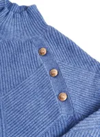 Button Detail Knit Sweater