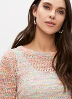 Open Stitch Multicolour Sweater