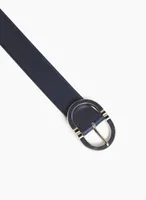 Oval Buckle Belt