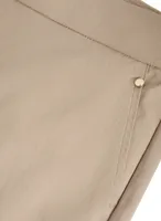 Rivet Detail Pull-on Shorts