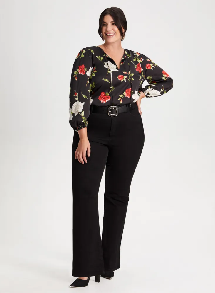 Floral Print Blouse