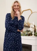 Star Print Nightgown