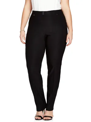 Signature Fit Bengaline Slim Leg Pants