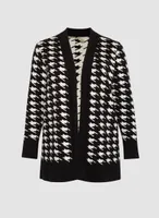 Houndstooth Cardigan