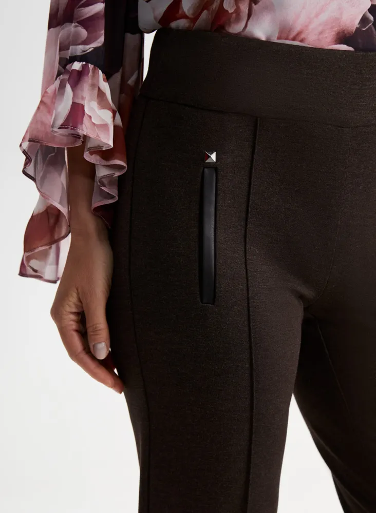 Pull-On Slim Leg Pants