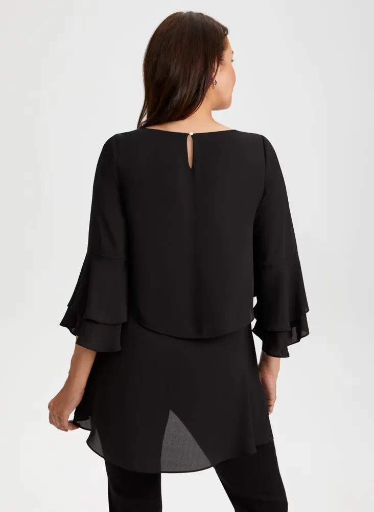 Flutter Sleeve Blouse