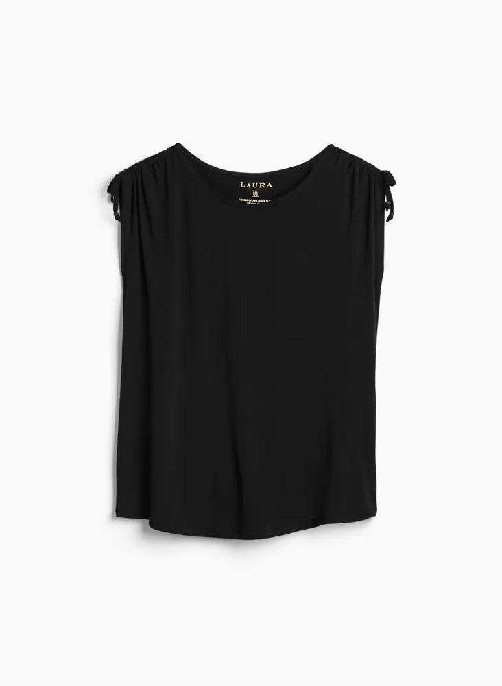 Ruched Short Sleeve Tee