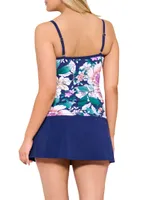 Christina - Floral Two-Piece Swimsuit