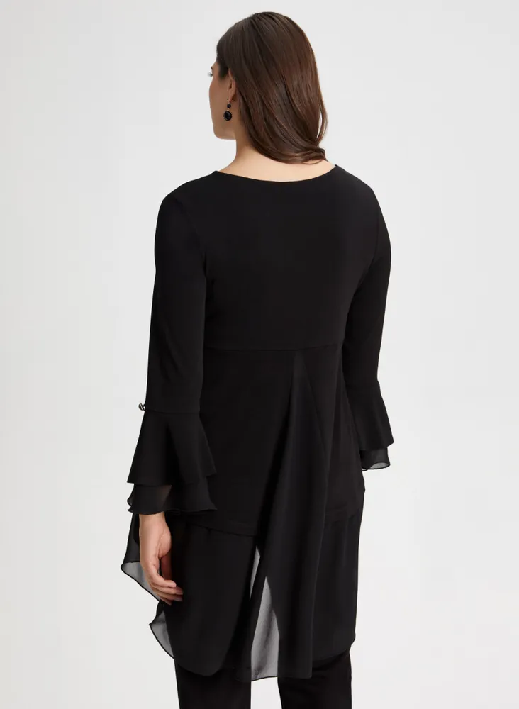 Double Layer High-Low Tunic