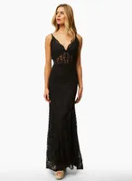 Sheer Illusion Lace Dress