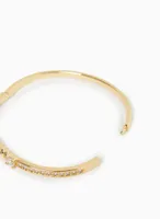 Rhinestone Detail Bangle