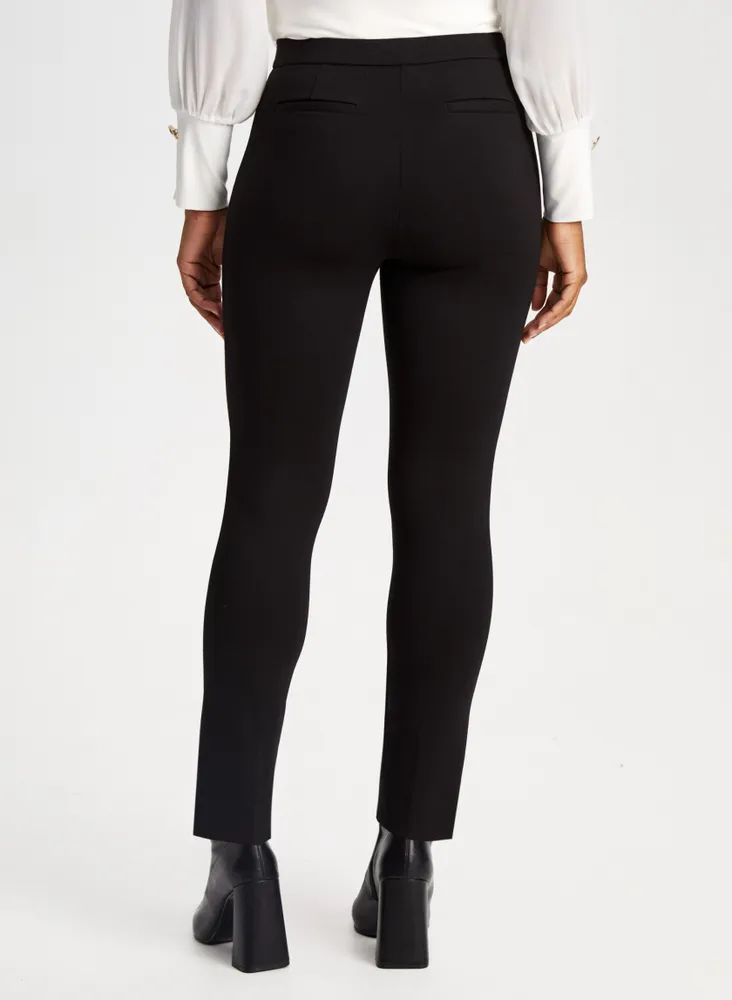 Signature Fit Zip Detail Pants