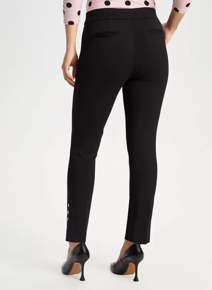 Slim Leg Pull-on Pants