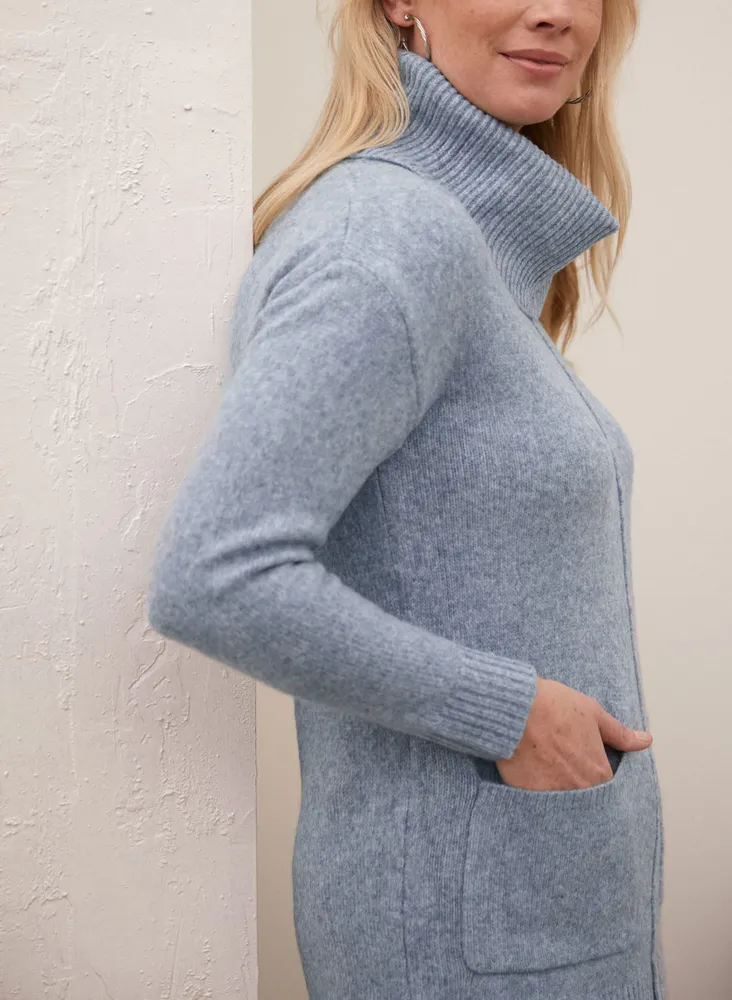 Cowl Neck Knit Sweater