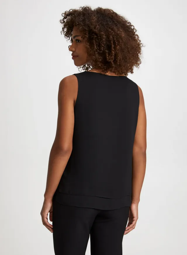 Laura Petites Essential Sleeveless Blouse