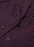 Long Button Detail Jacket