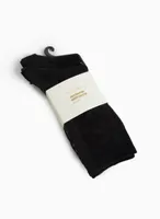 Motif Bamboo Crew Socks 3-Pack