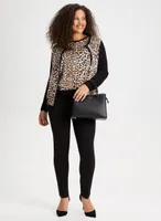 Animal Print Sweater