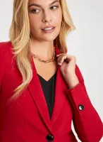 Notch Collar Blazer