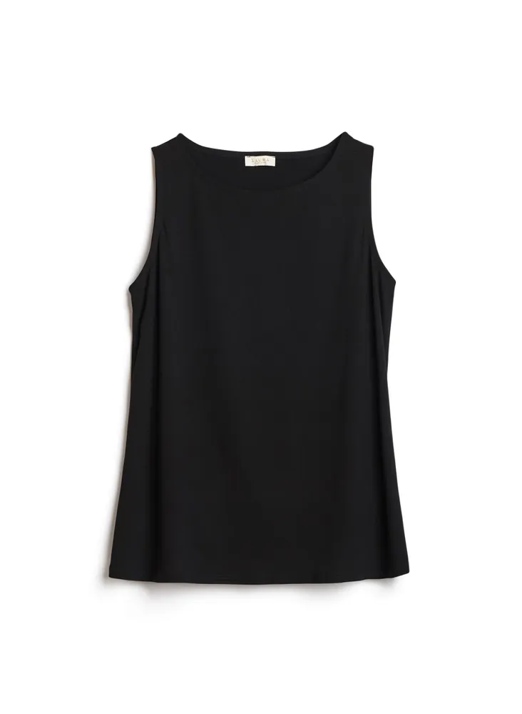 Sleeveless Crepe Top