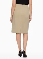 Twill Pencil Skirt