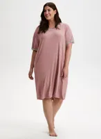 Dot Print Nightgown