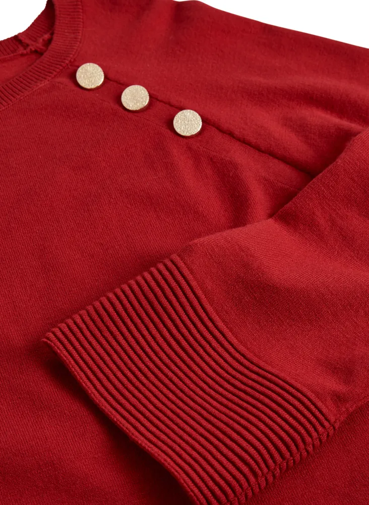 Ottoman Stitch Detail Sweater