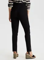 City Fit Button Detail Pants