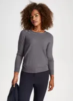 Rhinestone Appliqué Sweater