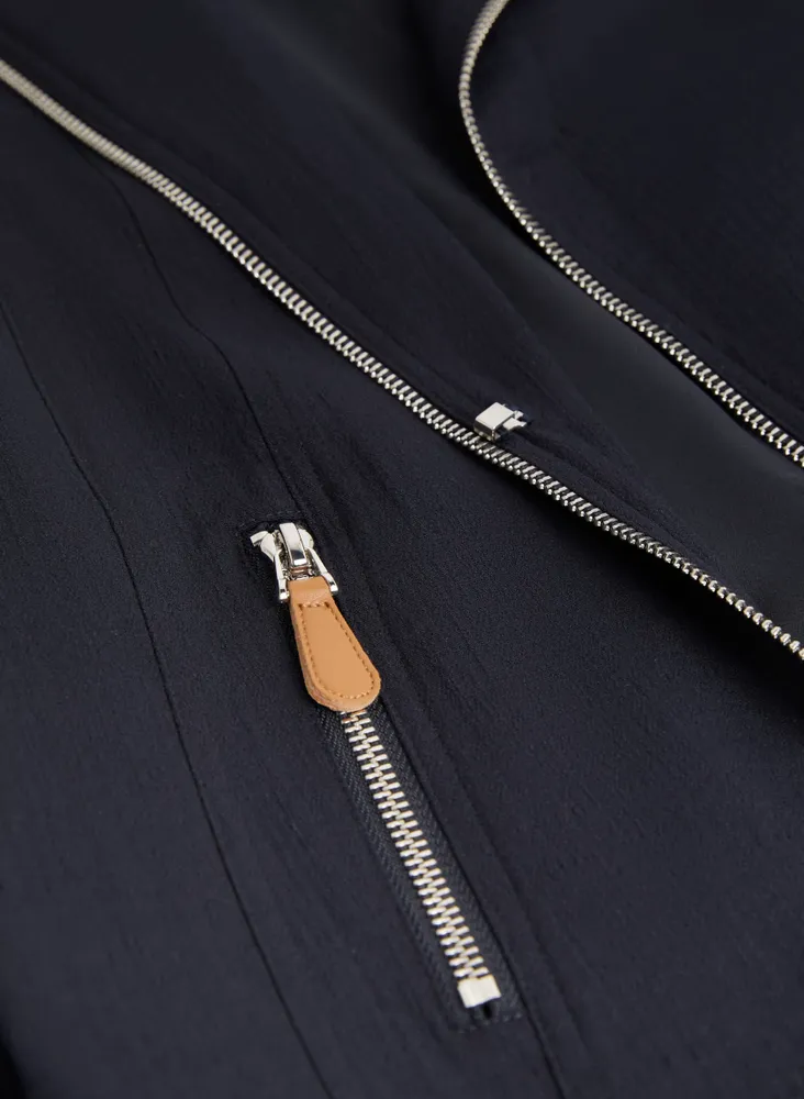 Zipper Detail Jacket