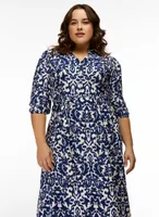 Paisley Print Dress