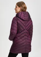 Vegan Down Quilted Coat