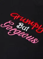 Embroidered Text Nightshirt