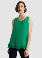 Sleeveless Fooler Blouse