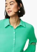 Embroidered Detail Shirt