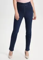 Pull-On Bow Detail Jeans